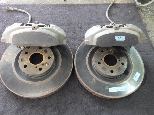 トヨタ純正 フロント 対向4ポット モノブロックキャリパー ブレーキディスク GRS184 クラウン アスリート ゼロクラ GRS180 GRS182 後期拍卖