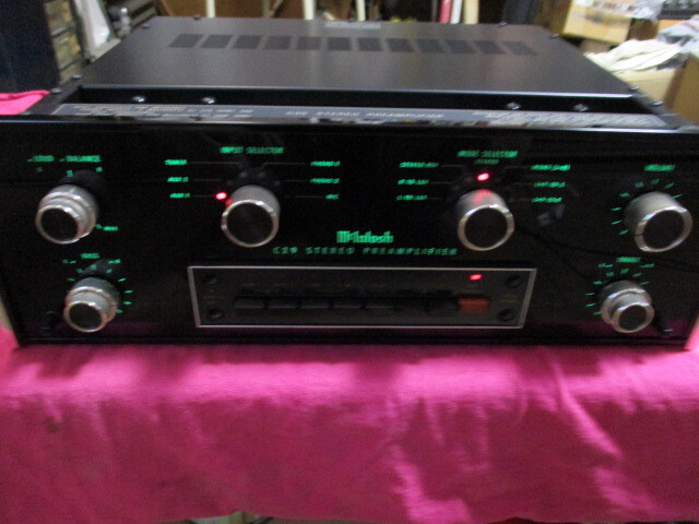 ☆ 美品・マッキントッシュ C29 O/H済み 完動プリアンプ ☆拍卖