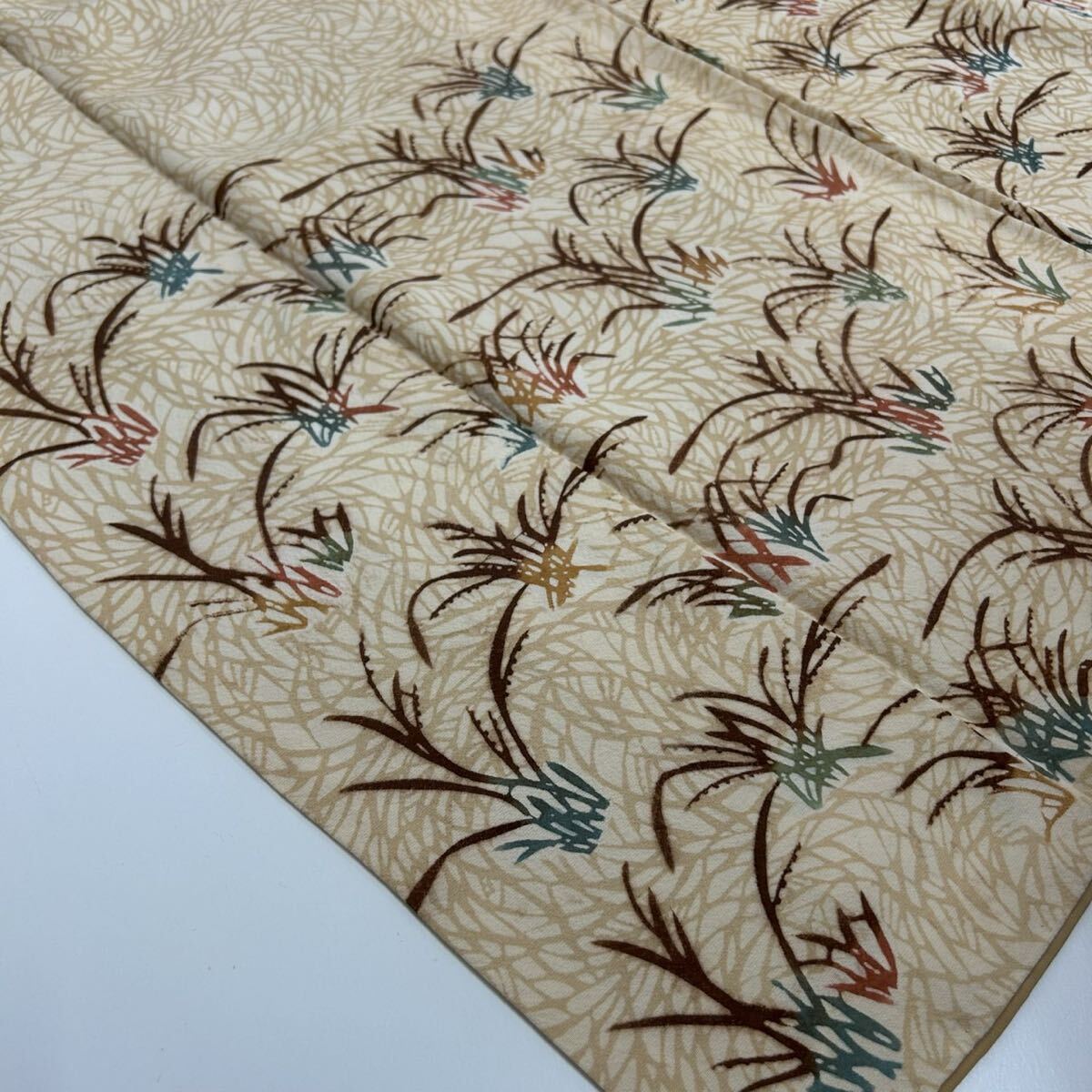 付下げ 小紋付下げ 正絹 上品な染め 紋なし 着物 F-732拍卖