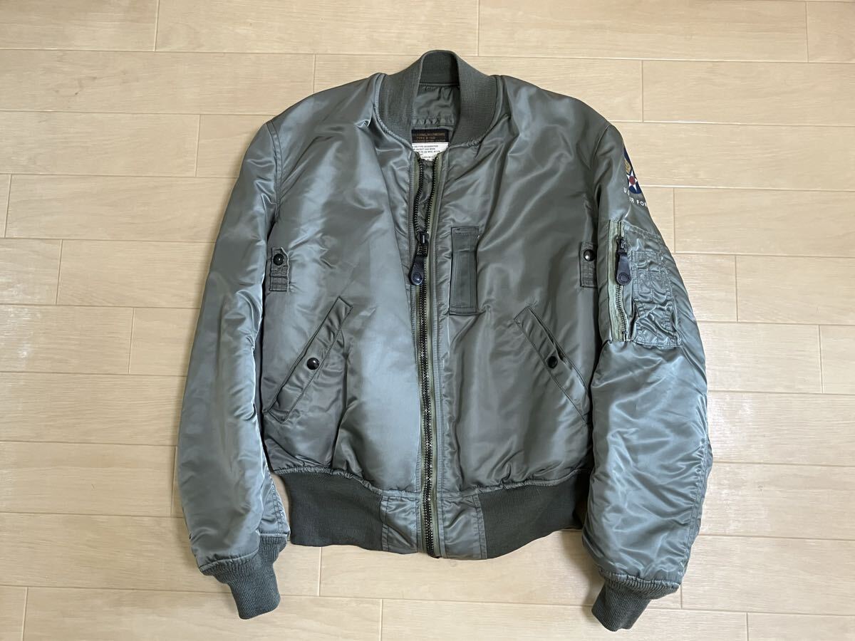 B-15D MOD フライトジャケット ALPHA 復刻 MA-1拍卖