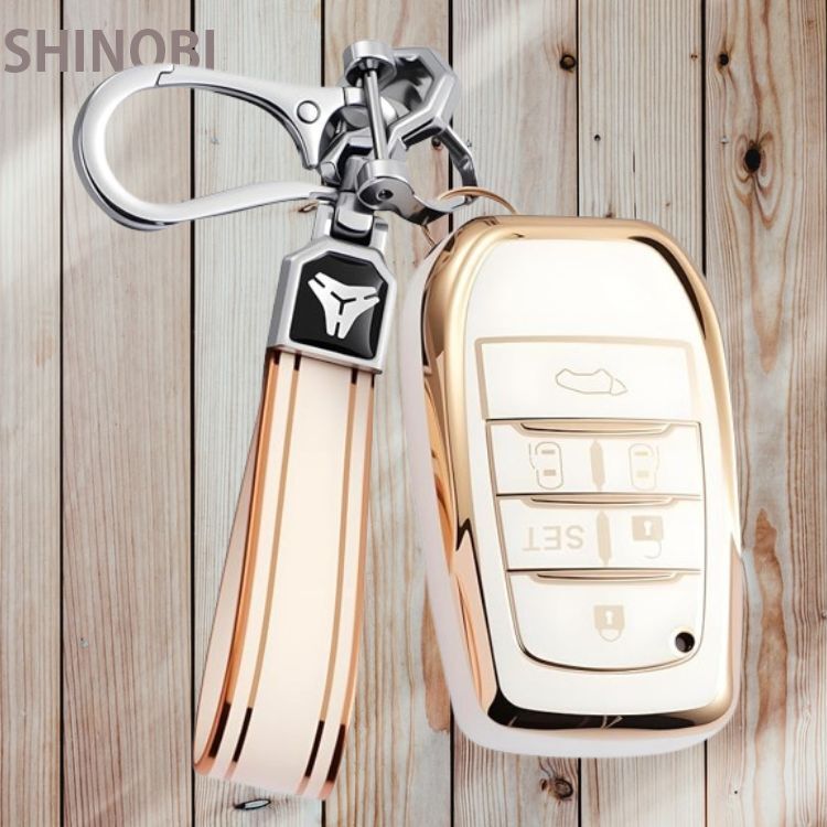 アルファード ヴェルファイア40系 ノア新型/ヴォクシー90系 シエンタ対応 トヨタ スマートキーケース キーカバー キズ防止 ホワイト拍卖