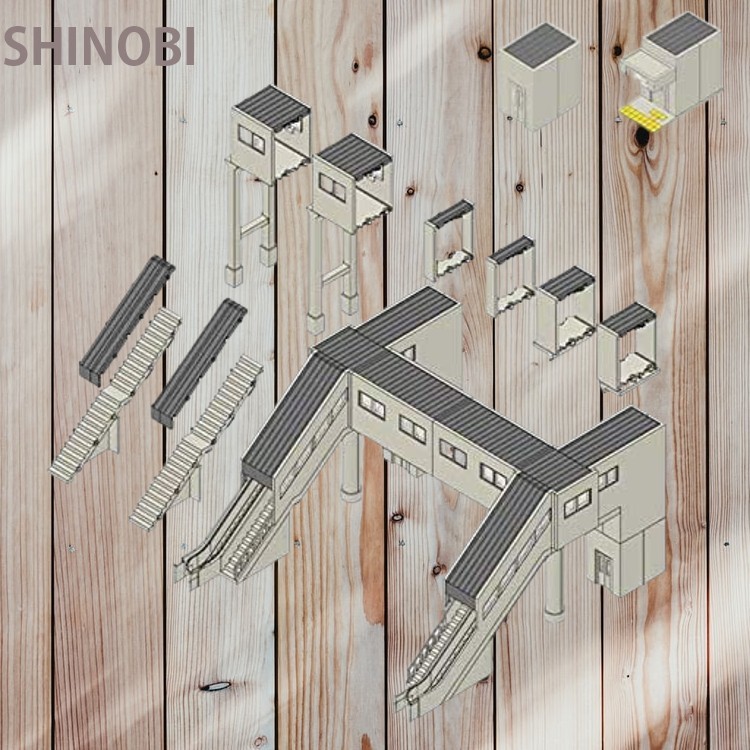 トミーテック (TOMYTEC) TOMIX 品番:(4073) Nゲージ マルチ跨線橋エレベーター付きセット 拍卖