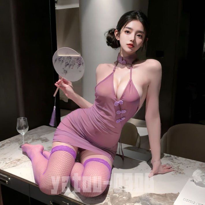 K245 コスプレウェア 透け透け シースルー ミニスカート ワンピース ベビードール セクシーランジェリー ナイトウェア拍卖