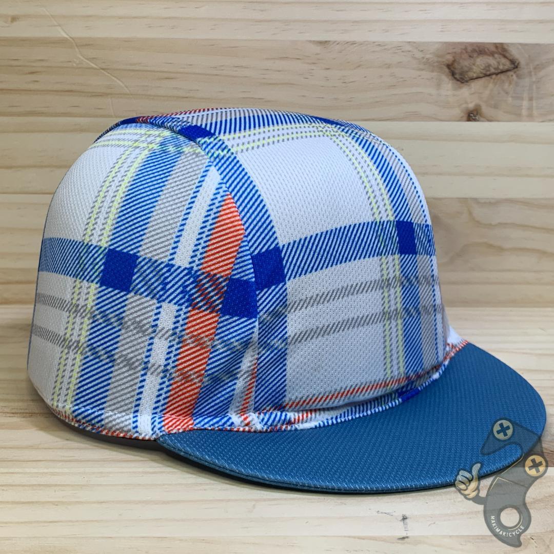 【新品】サイクリングキャップ サイクルキャップ ヘルメットの下にも! チェック拍卖