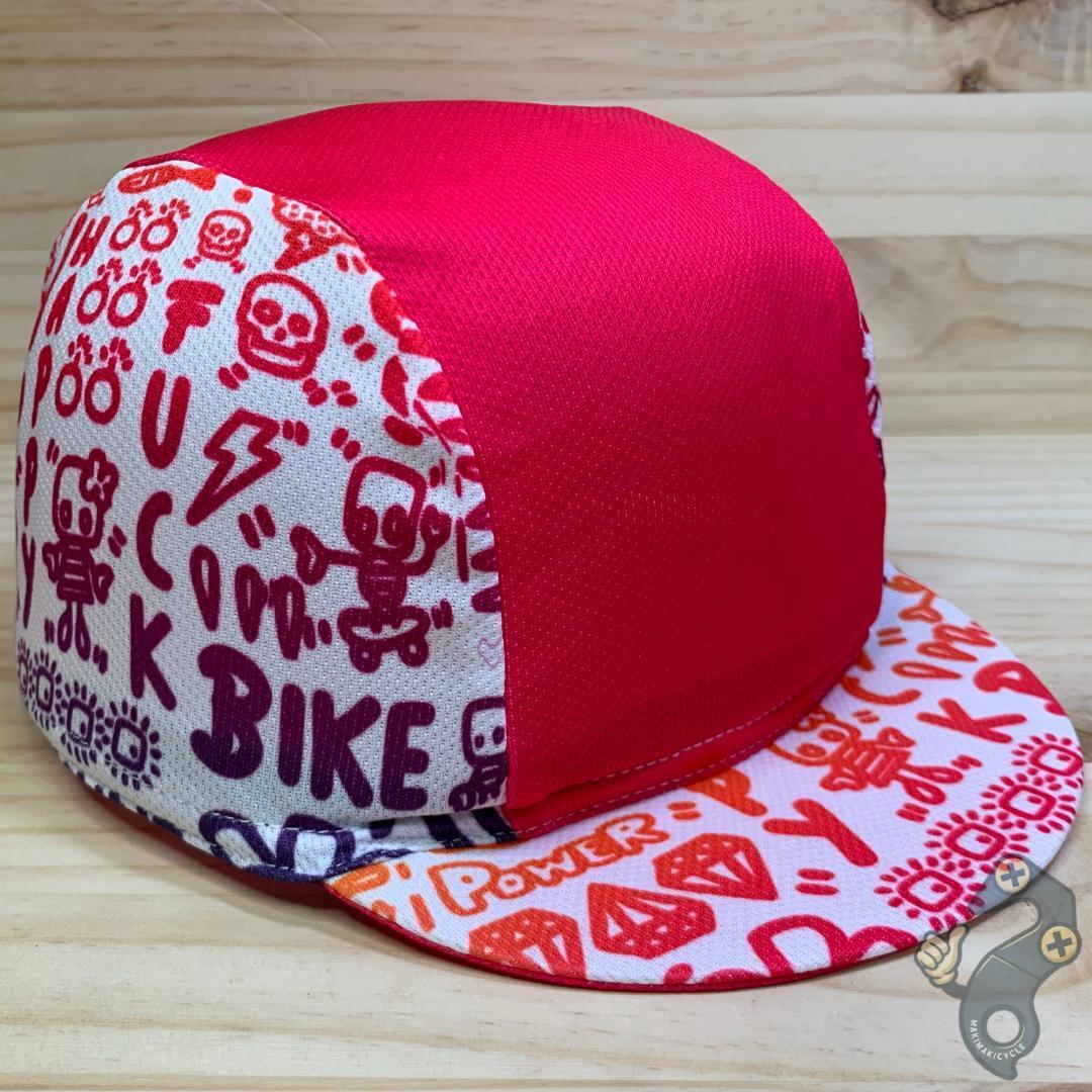 【新品】サイクリングキャップ サイクルキャップ ヘルメットの下にも! ピンク拍卖