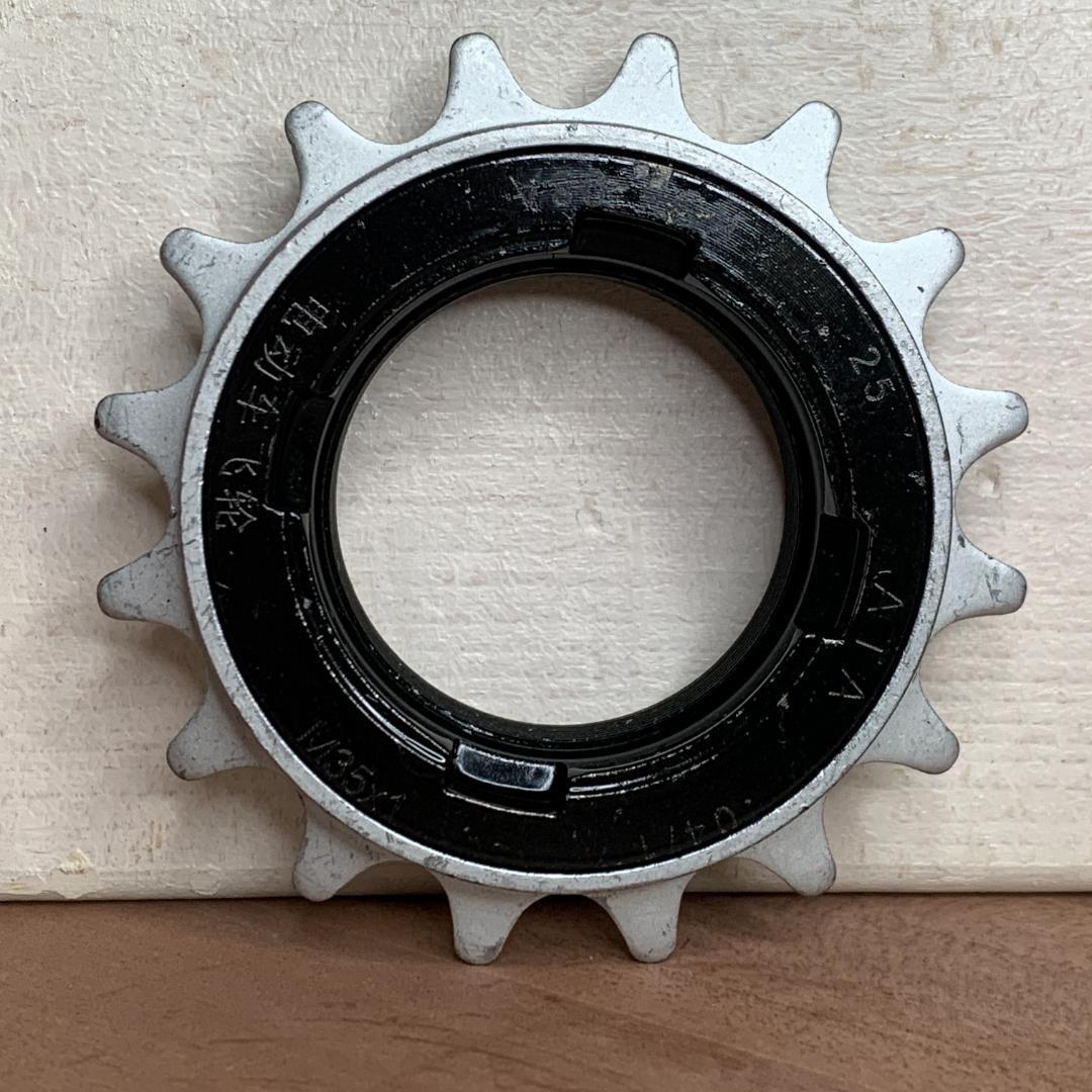 【新品】シングルスピード ピスト フリーコグ 16T 4爪 フリーホイール ピストバイク ピスト シングルギア 固定ギア フリーホイール拍卖