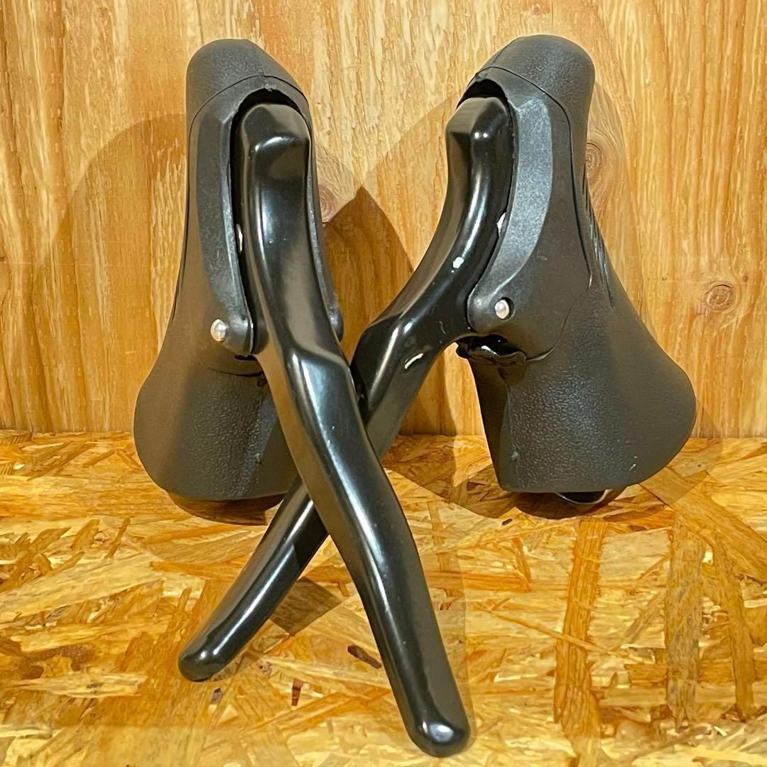 【新品】シングル ピスト ドロップハンドル ブレーキレバー シングルギア 1ペア ロード レーシング ハンドルバー 自転車 ブラック拍卖