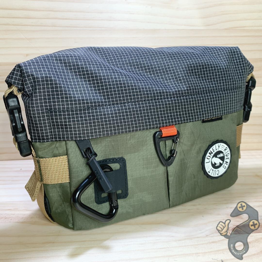 ULAC AB3 ハンドルバーバッグ 防水 ロード MTB グラベル カーキ拍卖