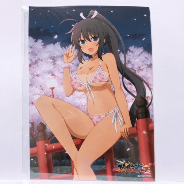 閃乱カグラ NewWave Gバースト 焔 3 ほむら 銀塩ブロマイド くじコレ 2L版サイズ拍卖