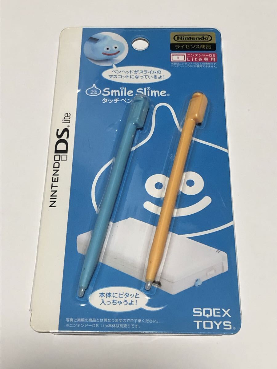 NINTENDO DS Lite スマイルスライムタッチペン(2本入り)スクウェア・エニックス ニンテンドーDS拍卖