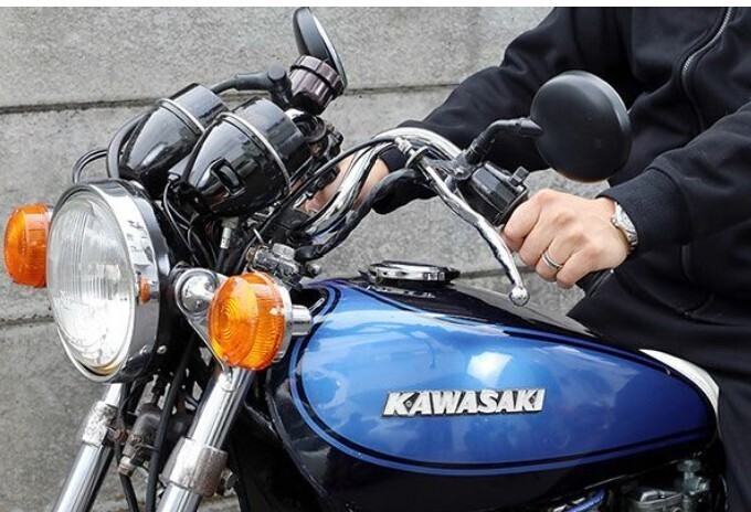 限界二番シボリ Zファーザー ゼットファーザー タレハン アップハンドル シボリハンドル ゼファー ジェイド Z400FX CB400FOUR 2拍卖