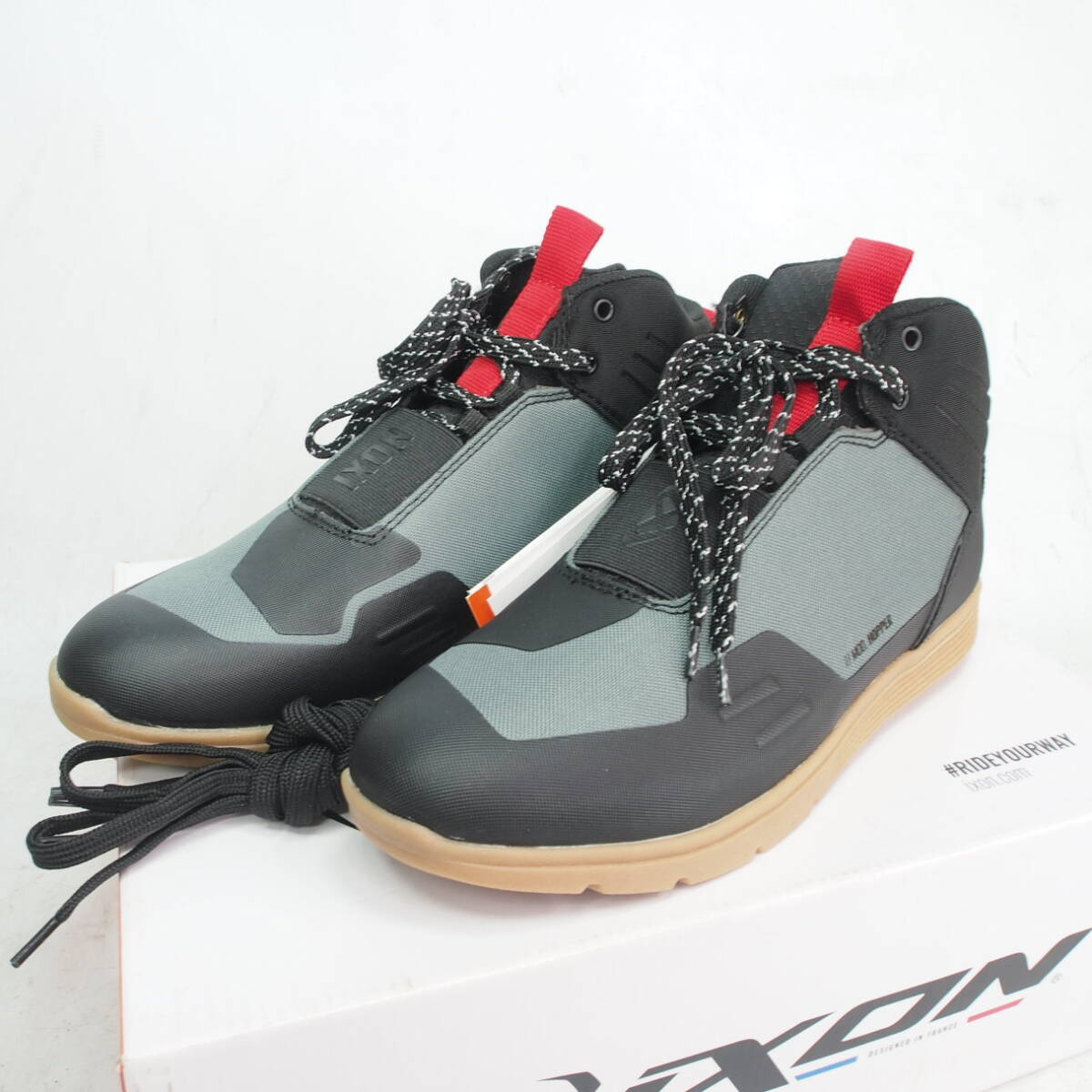 IXON HOPPER サイズ28cm イクソン ホッパー オートバイ用 アーバンブーツ ライディングシューズ 黒 管CYEJ03拍卖