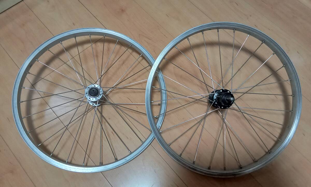 20インチHEリム(1.50 ETRTO406)ホイール完組 前後セット 前ハブTiagra HB-RS400 後ハブSORA FH-RS300 ステンレススポーク拍卖