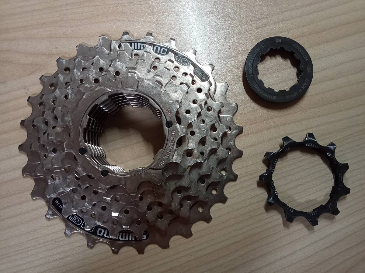 シマノ カセットスプロケット CS-HG41-7 11-28T 走行距離100km程度拍卖