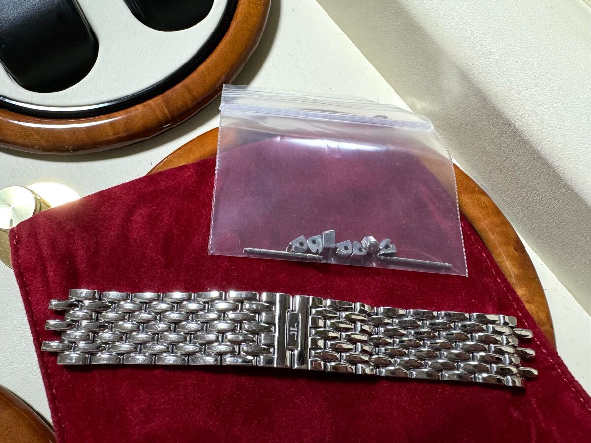 本物 美品 ジャガールクルト 極希少 メンズ レベルソ 純正ステンレスブレスレット 17mm幅対応 SSブレス メタルバン JAEGER LECOULTRE拍卖