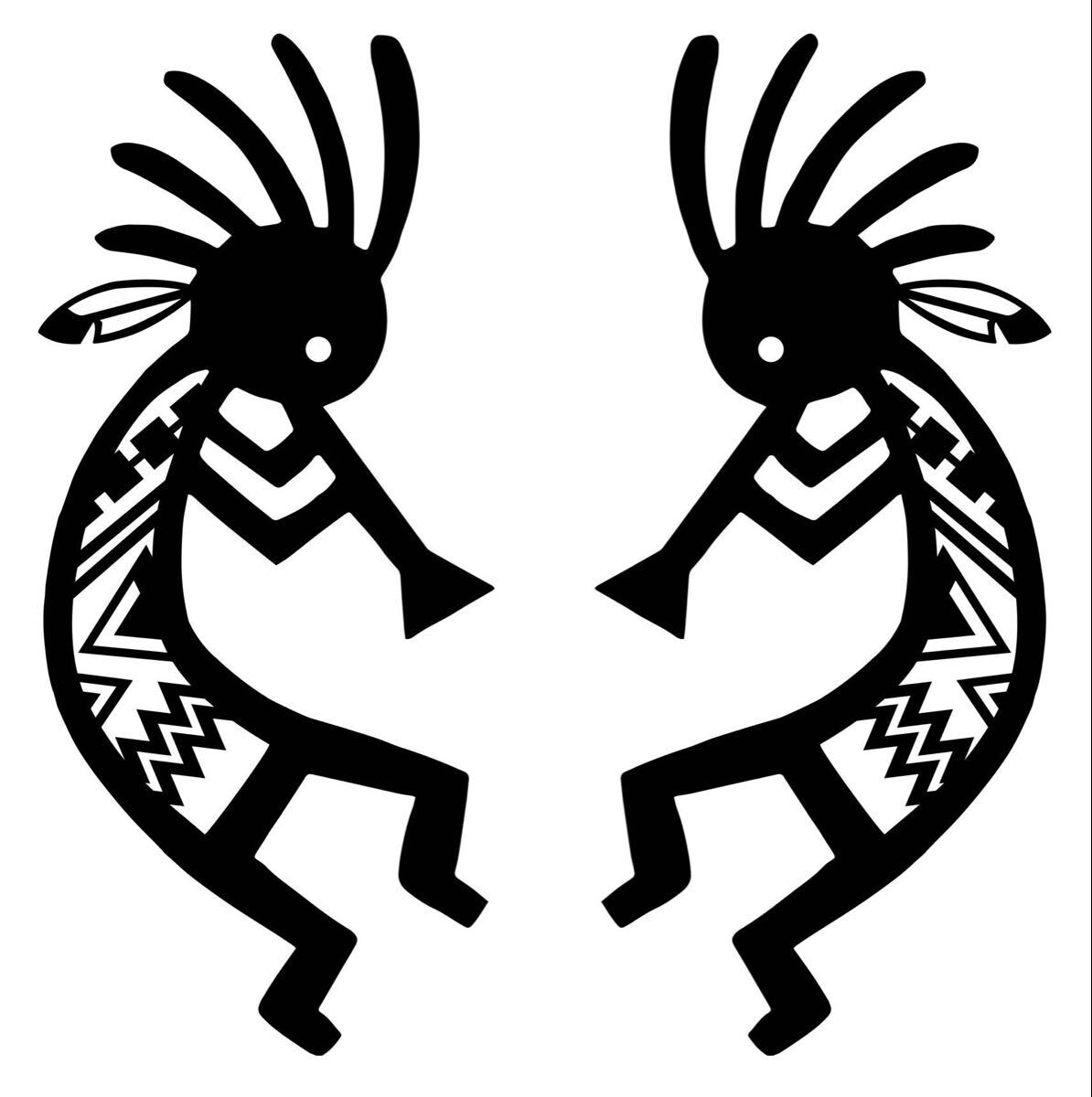 (大) KOKO 2SETカッティングシート ココペリ インディアン ネイティブ拍卖