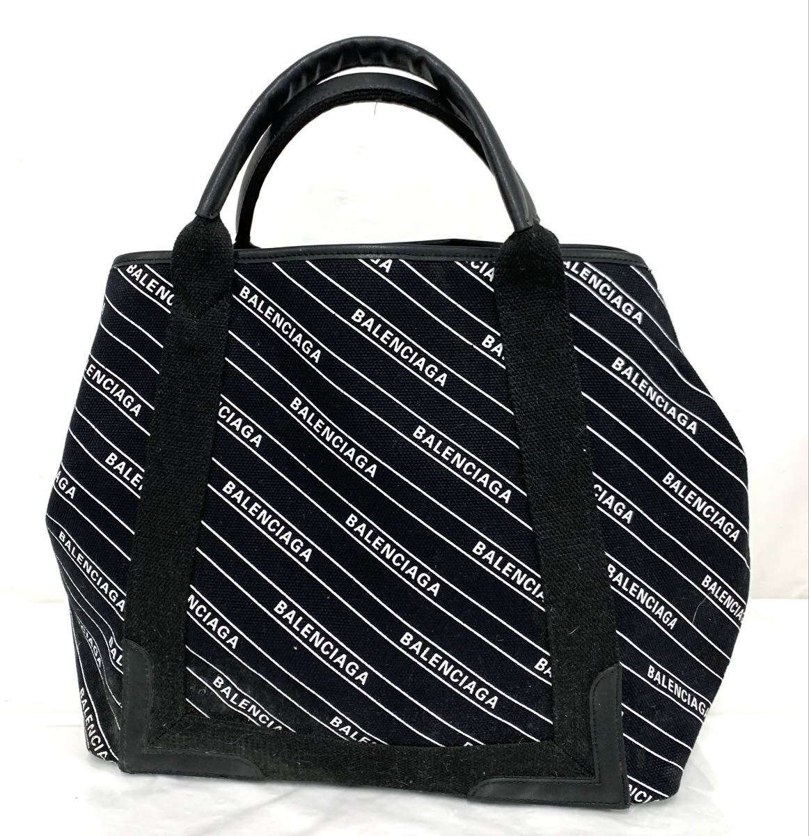 BALENCIAGA バレンシアガ トートバッグ ハンドバッグ バッグ キャンバス 390160 5060 A528147 現状品 カ4拍卖