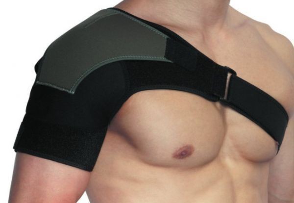 右肩用 肩サポーター マジック 脱臼 フリーサイズ ショルダーサポーター ネオプレン素材 肩固定 スポーツ ストレッチ 肩痛 HA248am拍卖