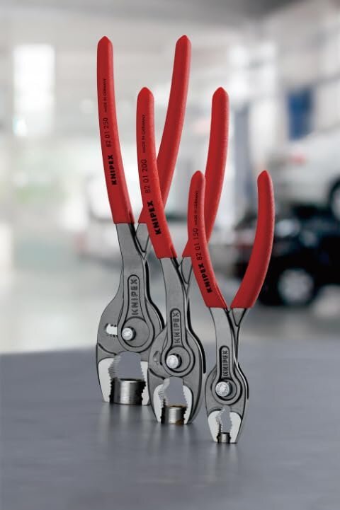 【SALE期間中】 クニペックス ネジ外し ツイングリップ KNIPEX 開口幅調整可能 スリップジョイントプライヤー 摩耗した拍卖