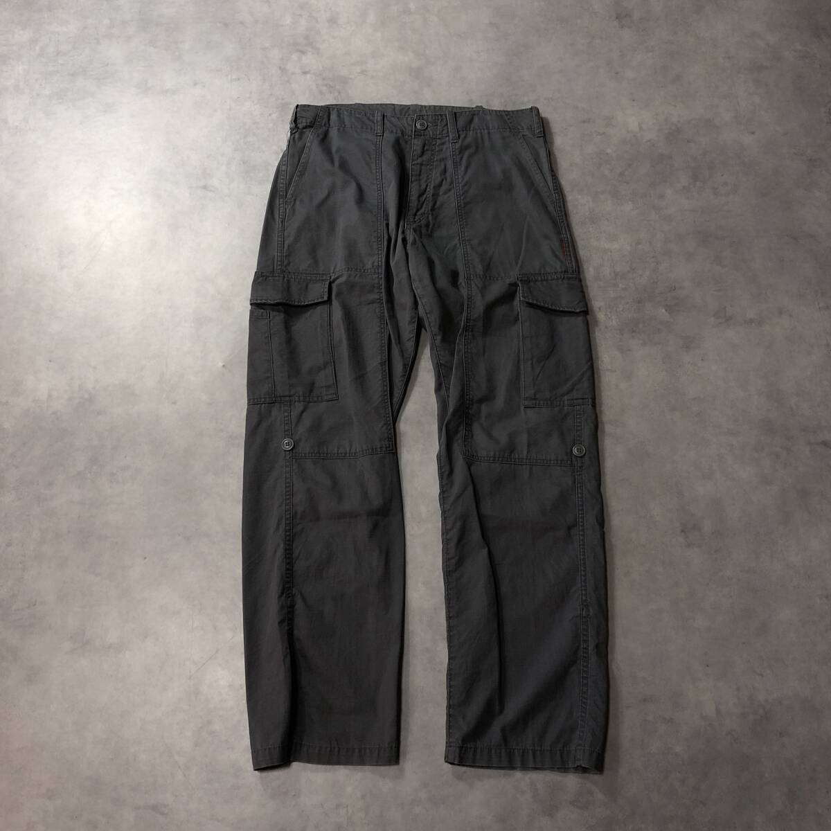 GQ3799◇GOODENOUGH:90s cargo pants◇M◇グレー系 archive グッドイナフ カーゴパンツ拍卖