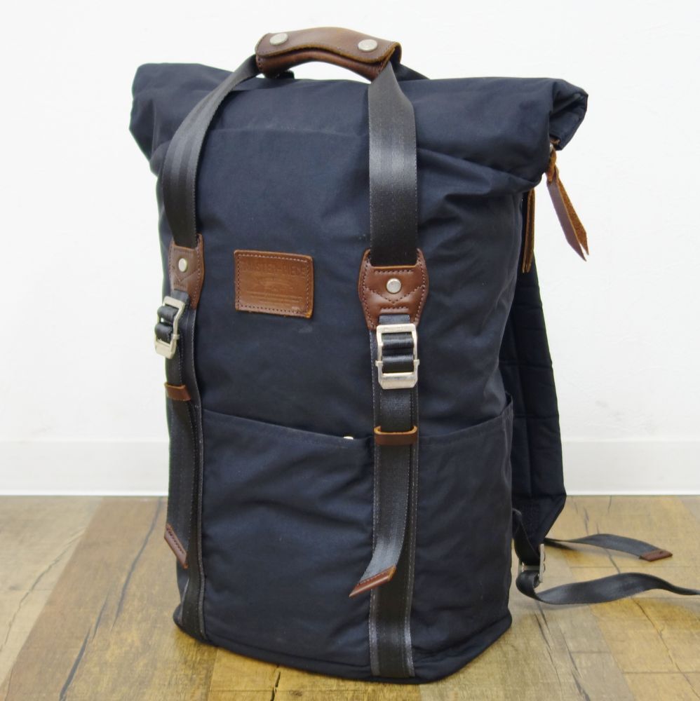 マスターピース MASTER PIECE ロールトップ リュック 品番 02671 カバン バックパック デイリー アウトドア ブラック ce09ds-rk26y20324拍卖