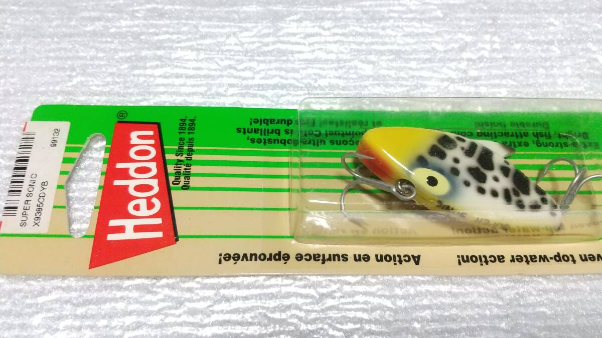 スーパーソニック CDYB SUPER SONIC へドン heddon スミス EBISCO エビスコ バイブレーション トップ TOP 新品購入未使用品拍卖