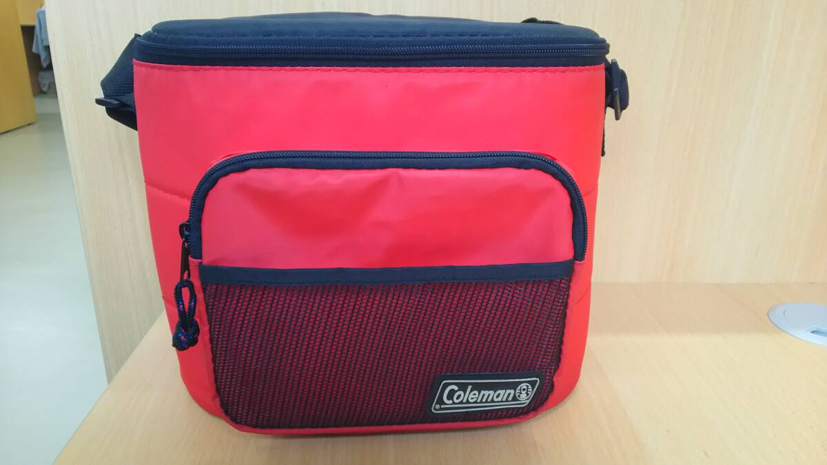 【丸-2392】(E)Coleman/コールマン/キャンプアウトドア/クーラーバッグ/赤(yu)拍卖