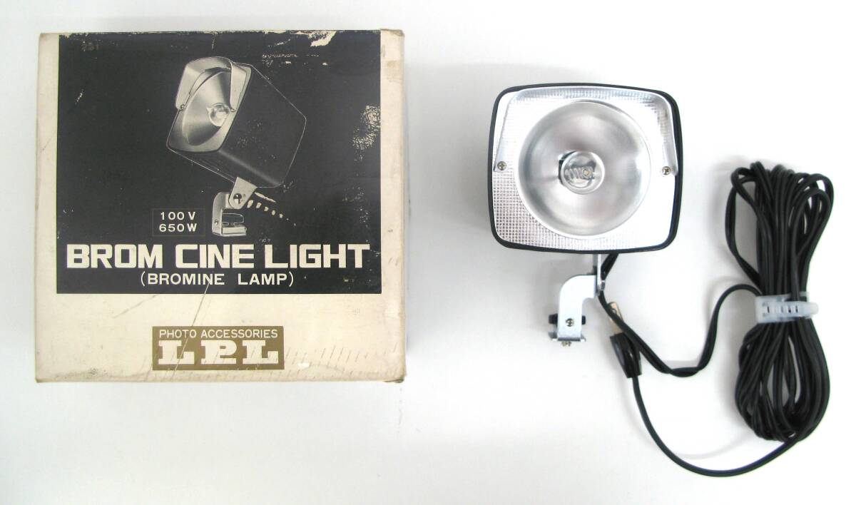 【菊水-491】(KH)LPL BROM CINE LIGHT/ブロム シネライト/100V-650W/中古品(TK)拍卖