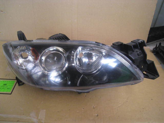☆マツダ アクセラ BK5P/BKEP ヘッドライト 右側 STANLEY P2690 ジャンク LT700拍卖