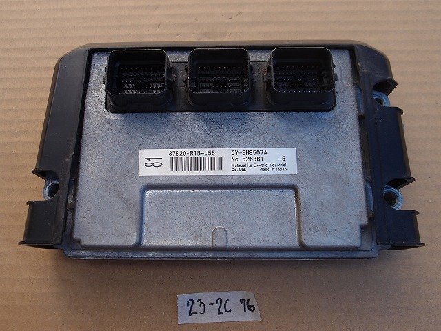 ☆ ホンダ STEPWGN ステップワゴン RG4 H18年 エンジン コンピューター ECU 37820-RTB-J55 K24A 5AT-4WD車 23-2C76拍卖