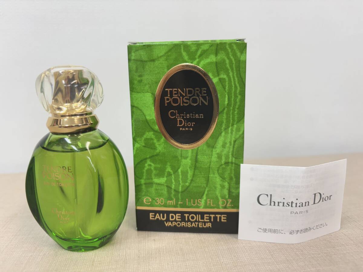 IN22/ Christian Dior/ ディオール/TENDRE POISON/タンドゥル プワゾン オードゥ トワレ/30ml拍卖