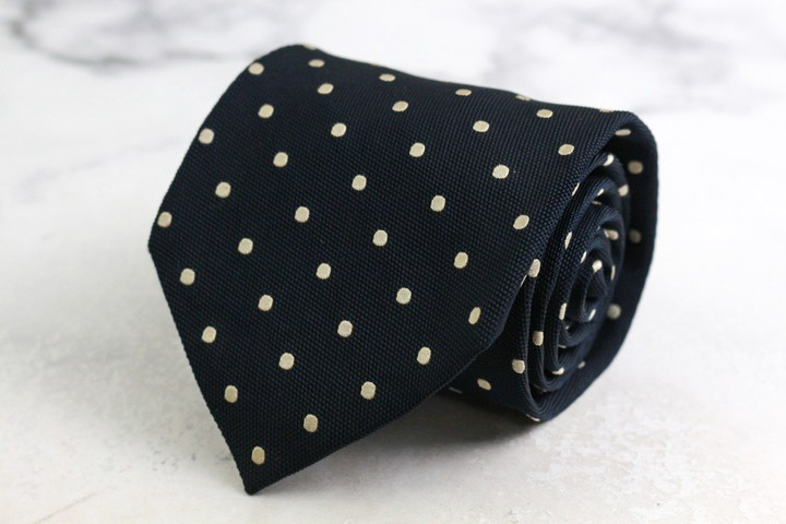 チャップスラルフローレン ブランド ネクタイ シルク ドット柄 PO メンズ ブラック CHAPS RALPH LAUREN拍卖