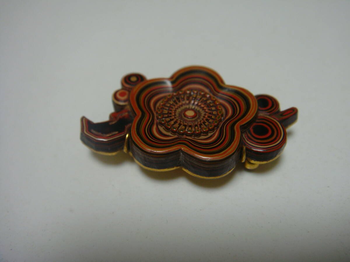 ◆ビンテージ 堆朱 在銘 芳永 大正ロマン 昭和レトロ◆拍卖