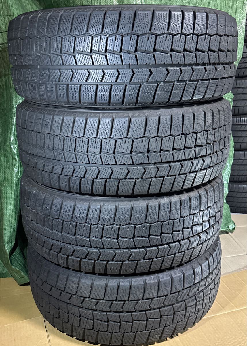 SALE5000円スタート ダンロップウィンターマックス 225/55/17 4本セット 2020年製造 スタッドレス 着払い発送拍卖