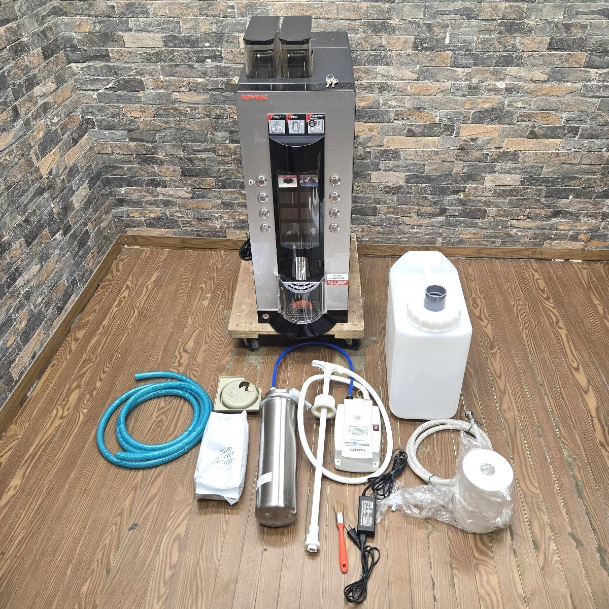 ★☆5h071 SANDEN サンデン BONMAC ボンマック RCM-PF2HD-LC コーヒーメーカー コーヒーマシン 100V 業務用 通電確認☆★拍卖