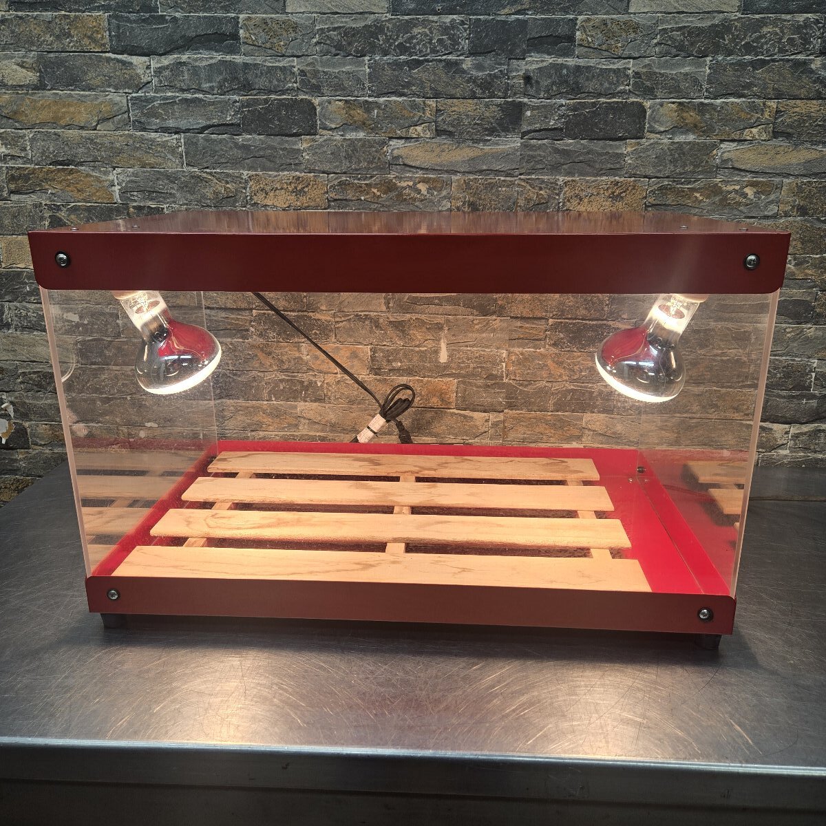 ♪♪5i096 TAIJI タイジ FS-200 ホットーショーケース フードケース 保温器 温蔵ショーケース 店舗♪♪拍卖