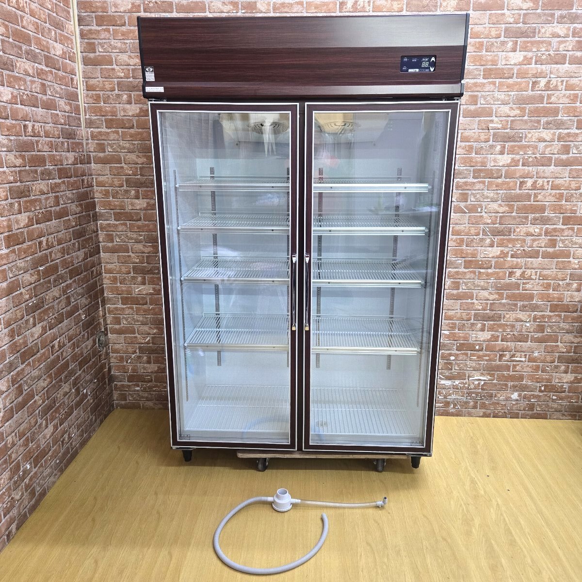 ★☆*5j016 ダイワ リーチイン冷蔵ショーケース 411YKP-EC 100V 852L 業務用 冷蔵庫 厨房 店舗 動作保証品♪☆★拍卖