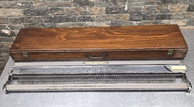 ♪♪5j066 TOKYO OPAL KNITTER オパル ニッター 編み機 木箱付 ハンドクラフト 手工芸 編み物♪♪拍卖