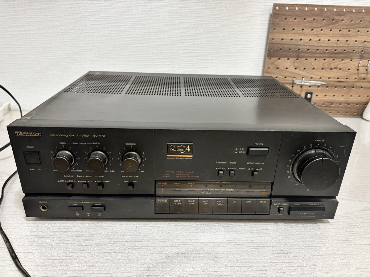 Technics テクニクス プリメインアンプ SU-V7X オーディオ機器 拍卖