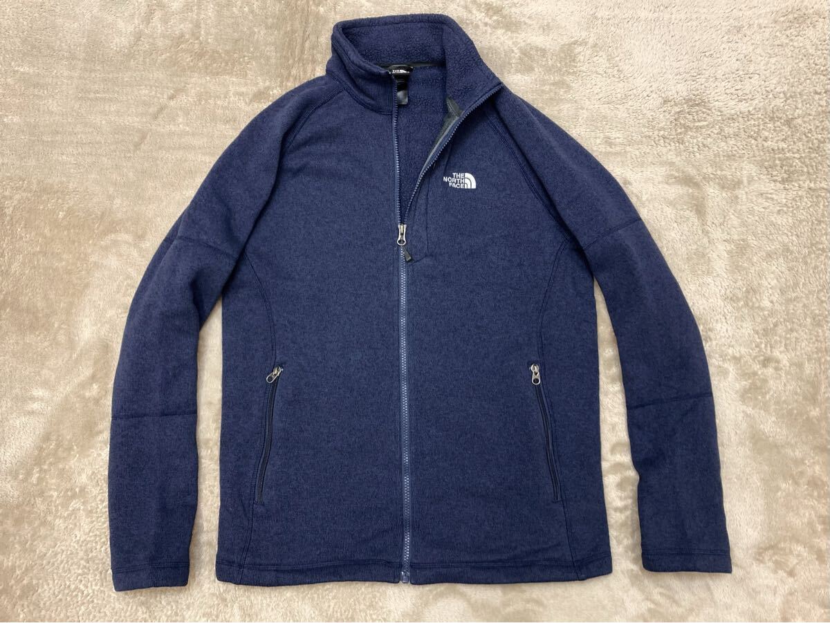 【極暖】美品 THE NORTH FACE ザ・ノースフェイス「ベターセーター」ネイビー/M フルジップ フリース拍卖