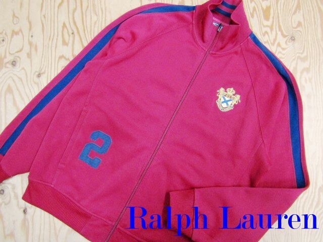 ★ラルフローレン RalphLauren★メンズ トラックトップ ジャージジャケット ワンポイントエンブレム★R71005023A拍卖
