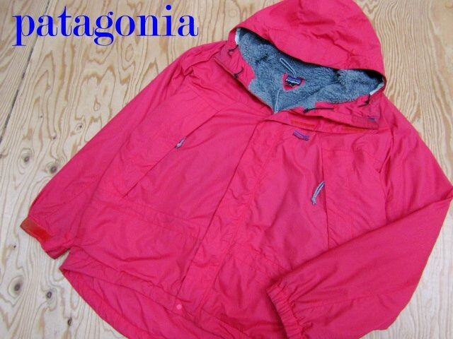 ★パタゴニア Patagonia★メンズ インファーノジャケット 84302 裏ボアフリース レッド★R71026058C拍卖