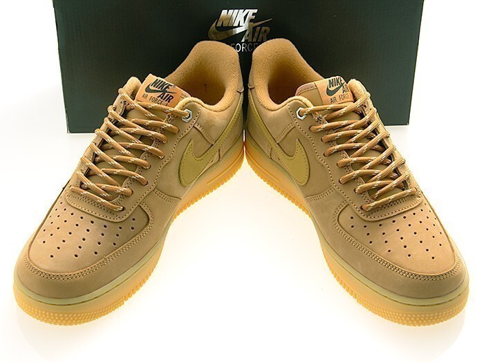 新品/NIKE/ナイキ/AIR FORCE 1 07 WB/エアフォース 1 ロー/FLAX/WHEAT/GUM LIGHT BROWN/フラックス/ウィート/ブラウン/CJ9179-200/26.0cm拍卖
