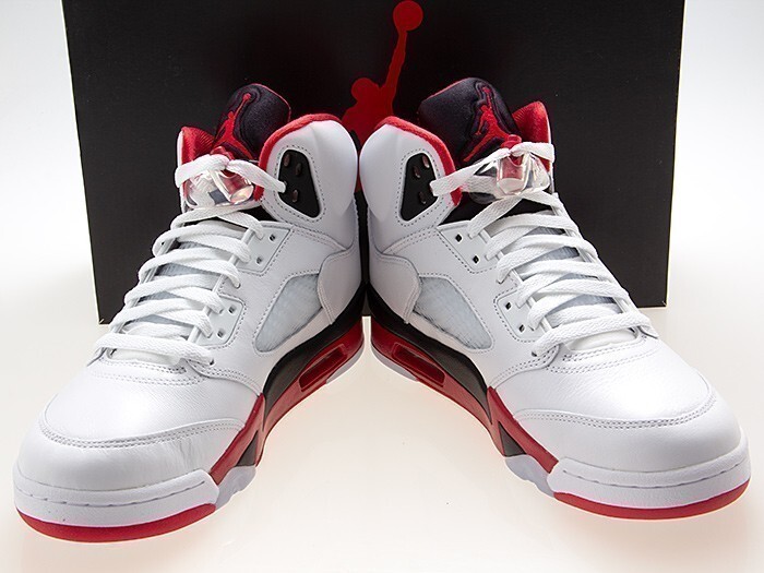 新品/NIKE/ナイキ/AIR JORDAN 5 OG/FIRE RED/BLACK TONGUE/エアジョーダン5 レトロ OG/ファイヤーレッド/ブラックタン/HQ7978-101/25.0cm拍卖