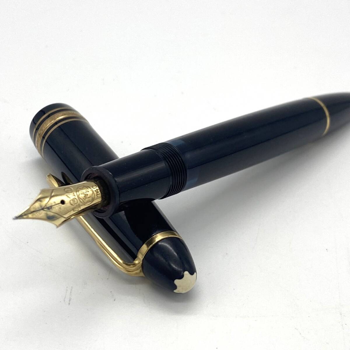 1000円~★【MONTBLANC】モンブラン 万年筆/マイスターシュテュック/No146/ペン先4810 14C 585 刻印/中古/現状品【1365】拍卖