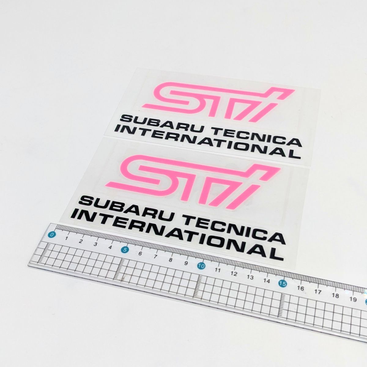 希少! スバル STI ステッカー フォグカバー用 WRX GC8 GDB GF8 GDA GDC インプレッサ レヴォーグ バンパー ウイング マフラー 車高調拍卖