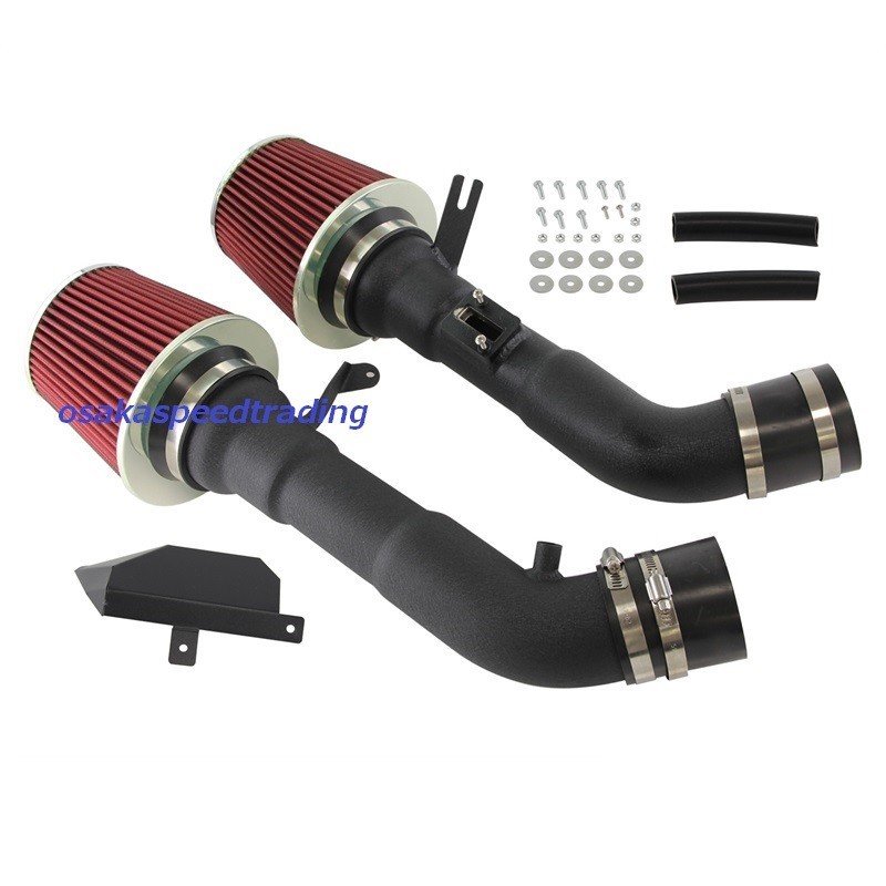 馬力アップ! VQ25HR VQ35HR VQ37VHR エアクリーナーキット Z33 Z34 V36 Y50 Y51 日産 エアフィルター フーガ マフラー インテーク拍卖