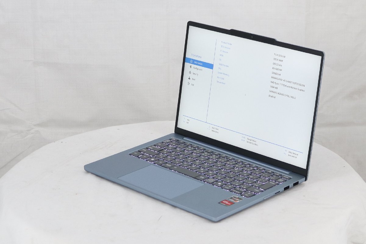 NEC PC-N1375JAM - Ryzen 7 7735HS 2.20GHz 16GB 512GB)■一部保証品拍卖