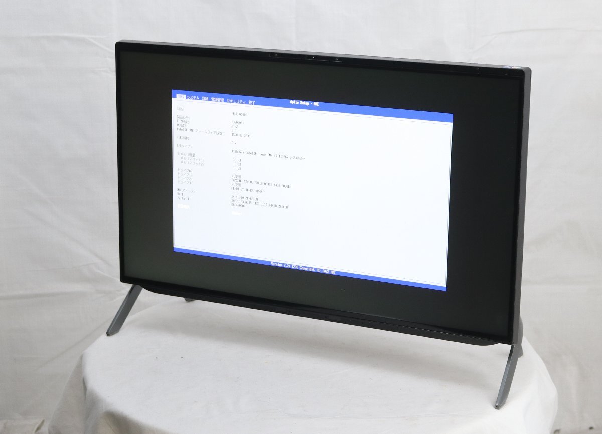 FUJITSU FMVFH01003 ESPRIMO WF1/G3 Core i7 1165G7 2.80GHz 16GB 512GB(SSD)■一部保証品拍卖