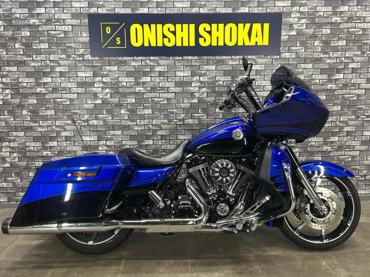 ☆ハーレーダビッドソン CVOFLTRXSEロードグライドカスタム バンスハインズマフラー アレンネスエアクリ 大阪から 大西商会拍卖